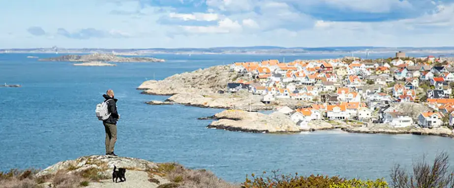 Utsikt över Hönö och Göteborgs skärgård - SEO-konsult Andreas Wallerstedt